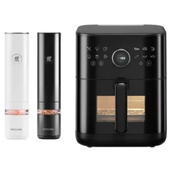 ZWILLING Airfryer 6 l mit Gewürzmühlen-Set, 3-tlg.