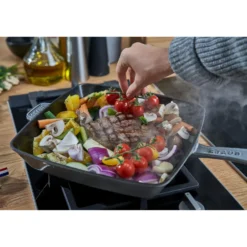 Staub American Grill 30 cm, Gusseisen,
