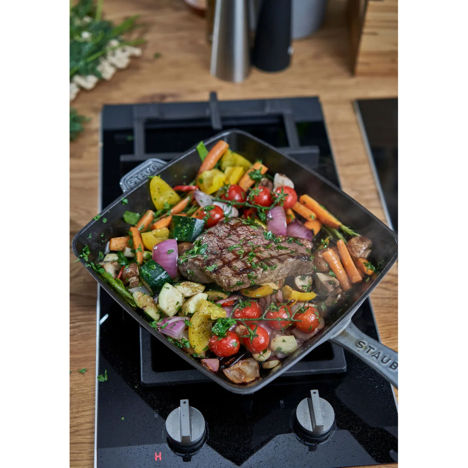 Staub American Grill 30 cm, Gusseisen,