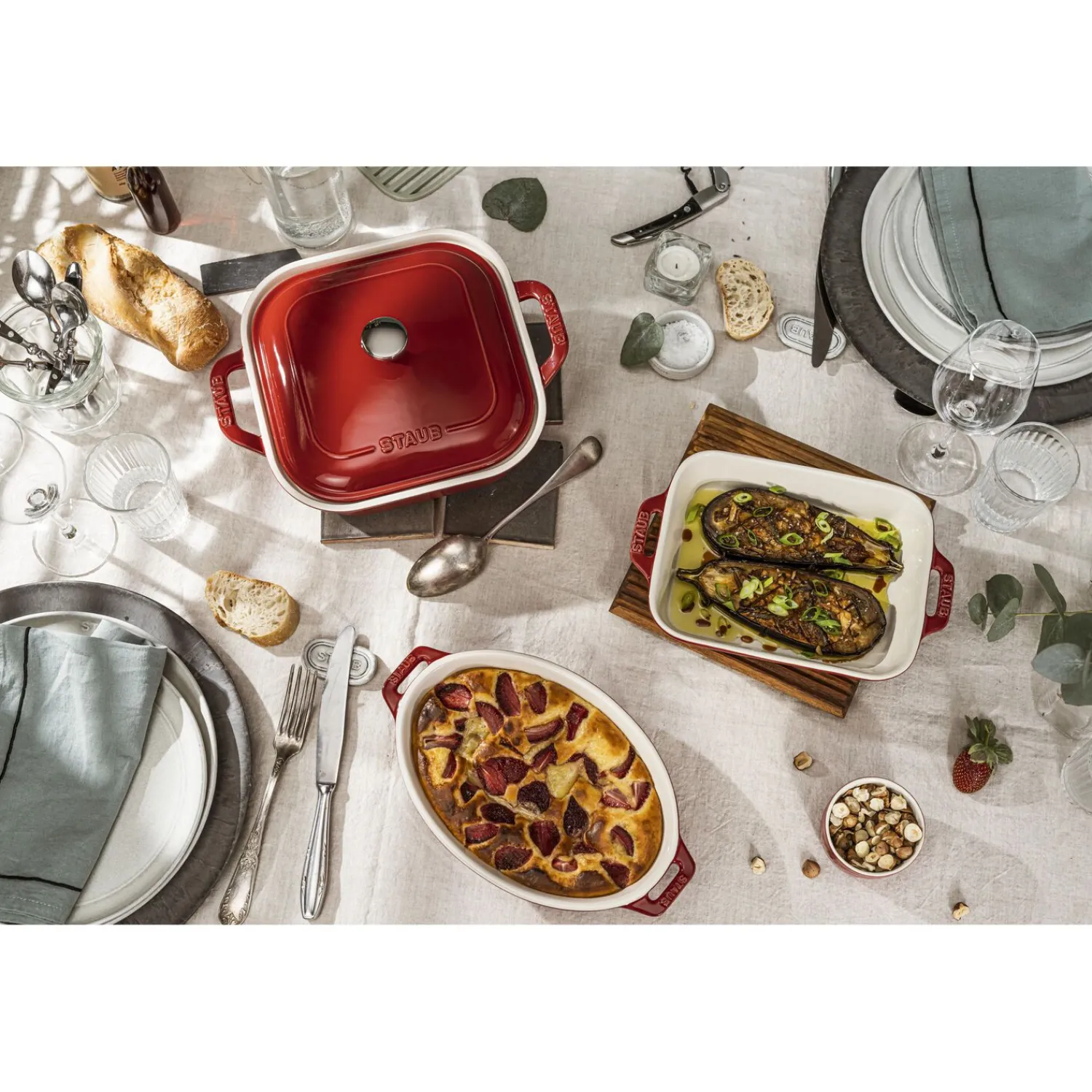 Staub Auflaufform 23 cm, oval, , Keramik