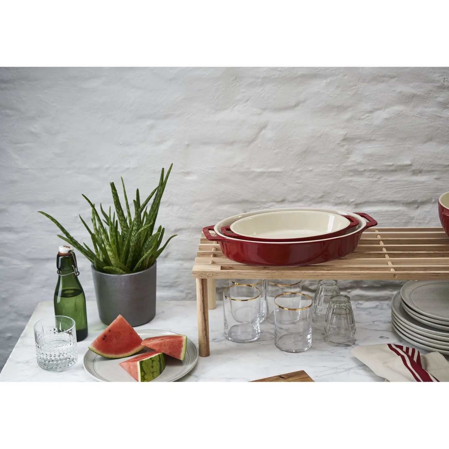 Staub Auflaufform 23 cm, oval, , Keramik