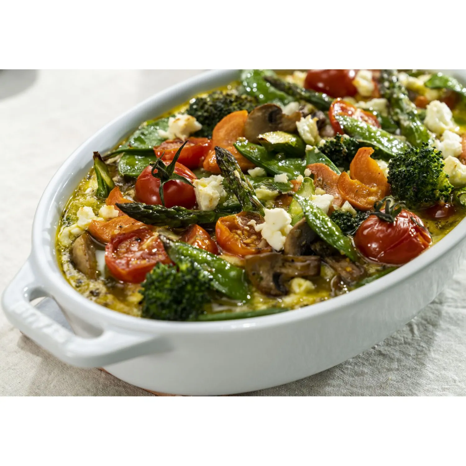 Staub Auflaufform 23 cm, oval, , Keramik