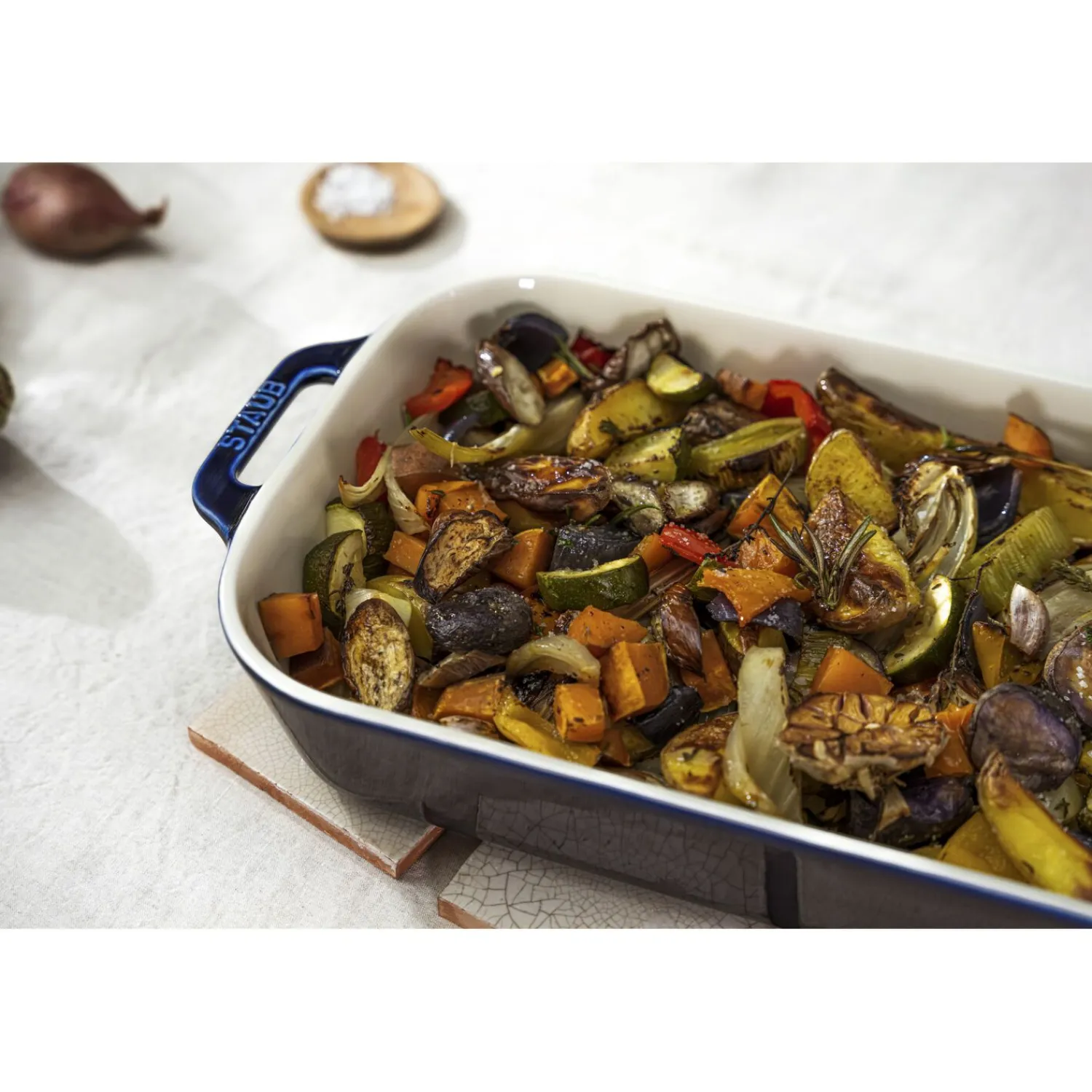 Staub Auflaufform 34 x 24 cm, rechteckig, , Keramik