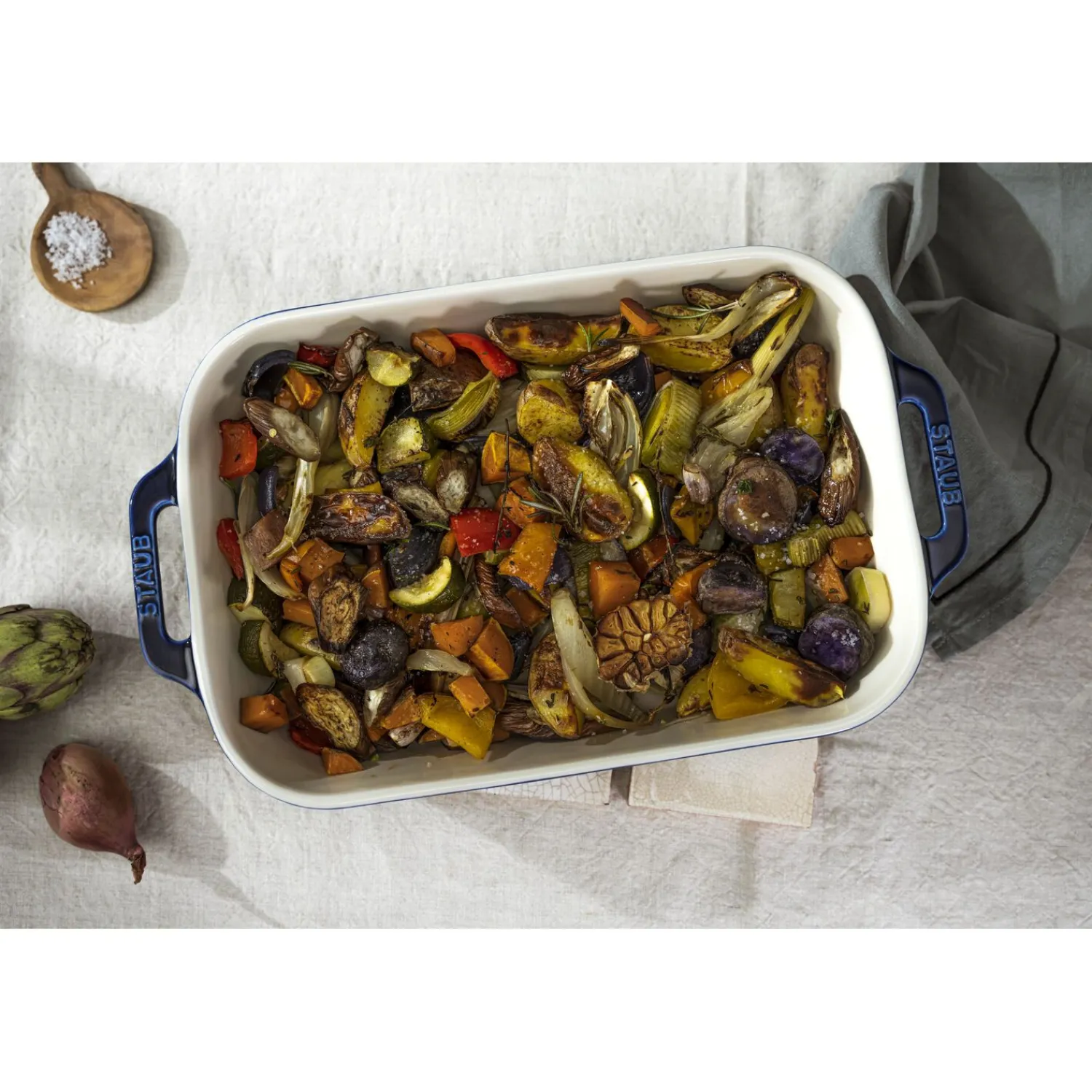 Staub Auflaufform 34 x 24 cm, rechteckig, , Keramik