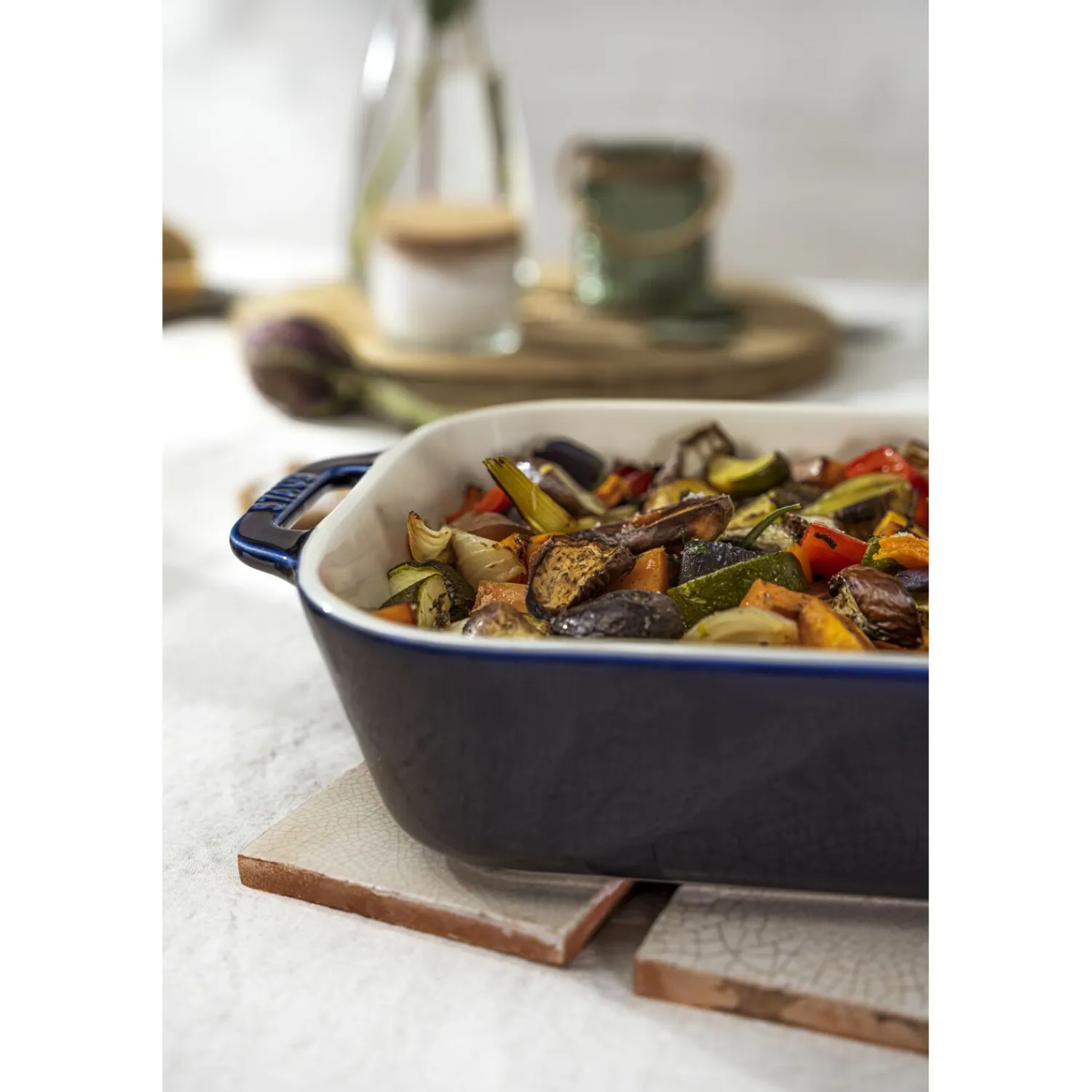 Staub Auflaufform 34 x 24 cm, rechteckig, , Keramik
