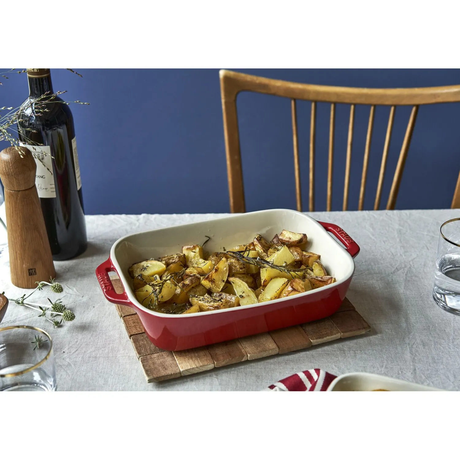 Staub Auflaufform 27 x 20 cm, rechteckig, , Keramik