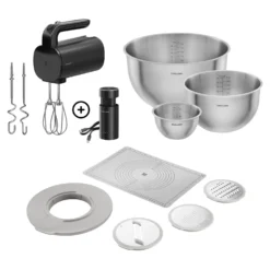 ZWILLING Back-Set mit Handrührgerät, Schüsseln und Accessoires, 11-tlg.