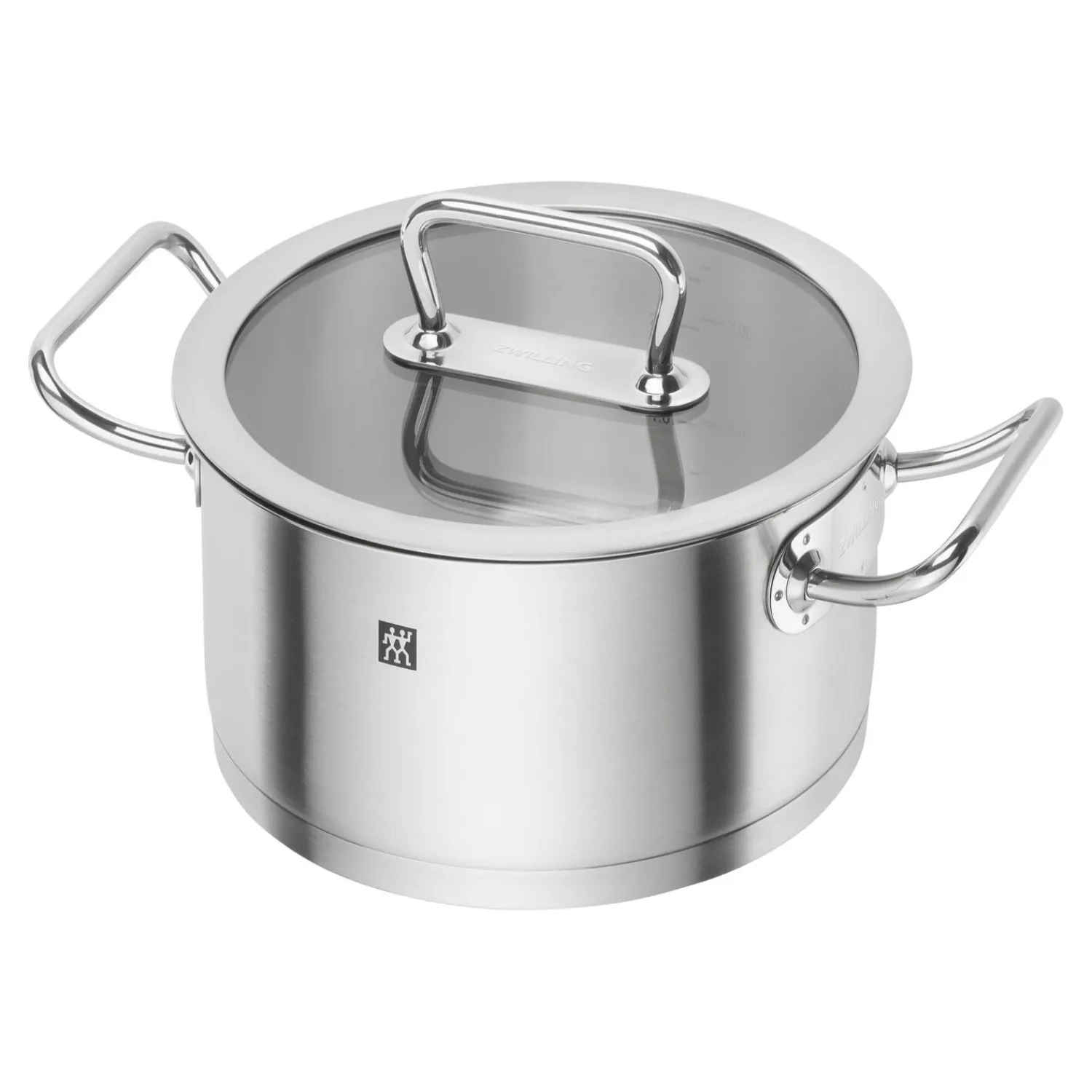 ZWILLING Bratentopf 20 cm, 18/10 Edelstahl