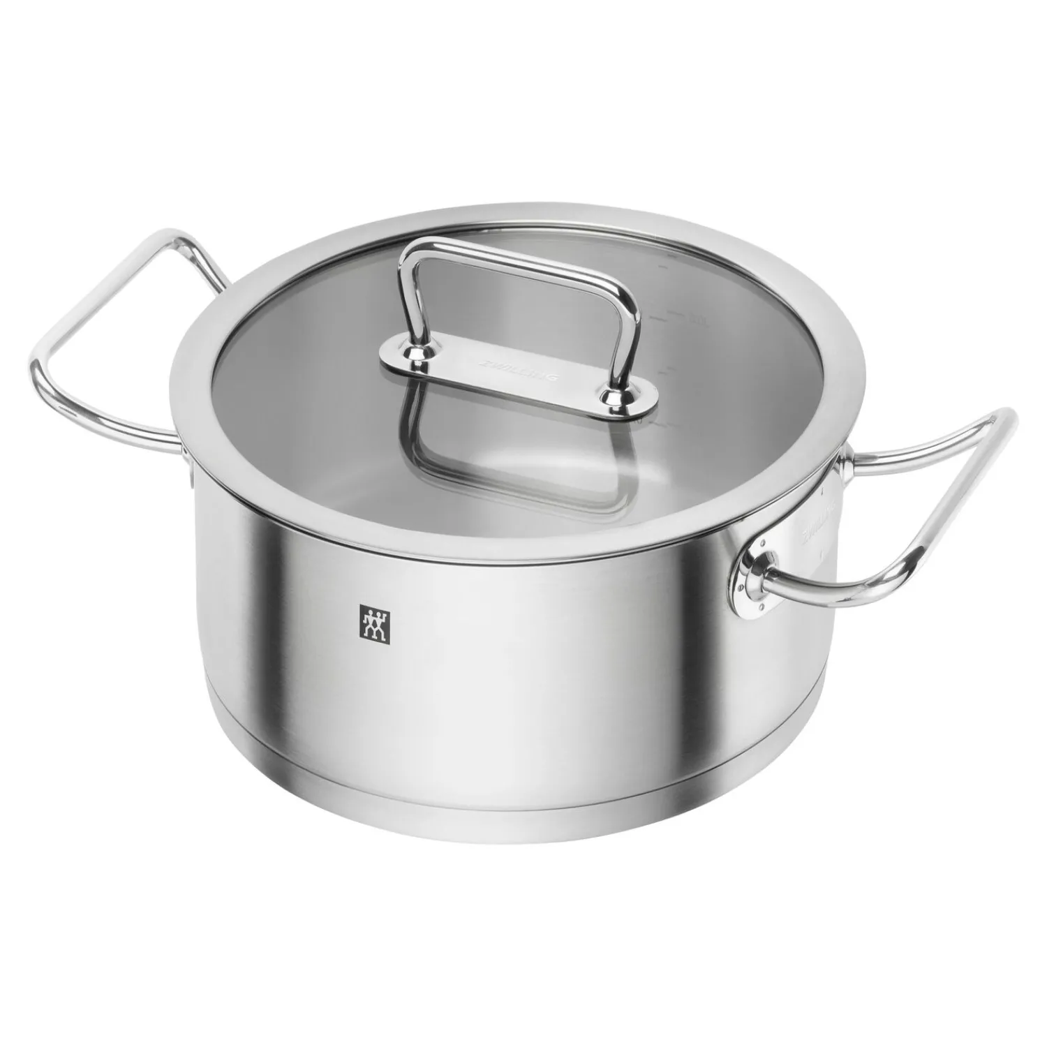 ZWILLING Bratentopf 24 cm, 18/10 Edelstahl