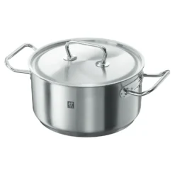 ZWILLING Bratentopf 24 cm, 18/10 Edelstahl