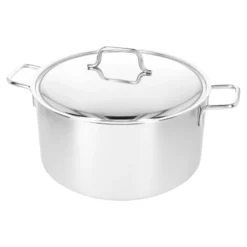 Demeyere Bratentopf mit Deckel 28 cm, 18/10 Edelstahl