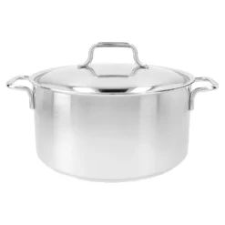Demeyere Bratentopf mit Deckel 24 cm, 18/10 Edelstahl