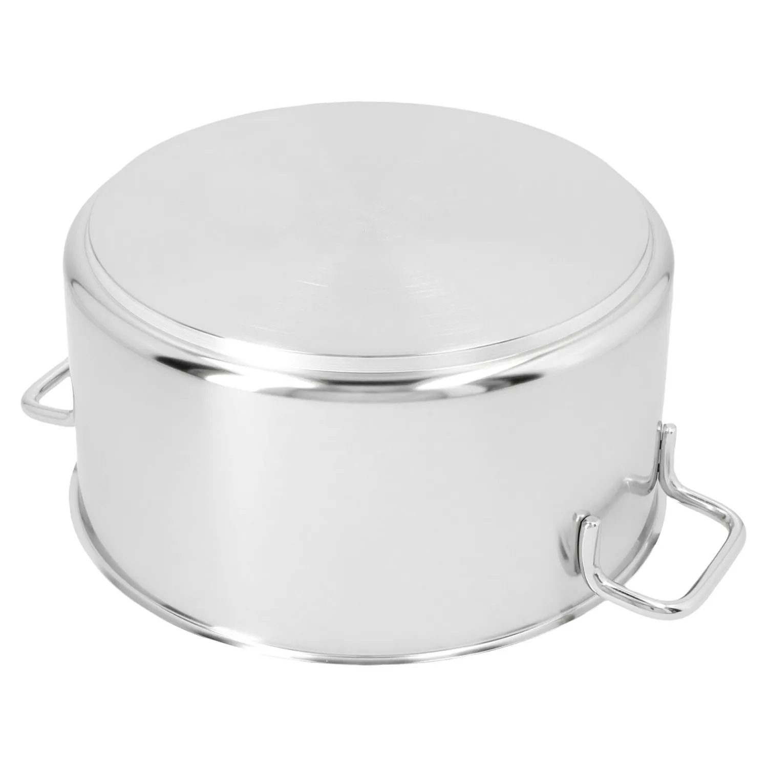 Demeyere Bratentopf mit Deckel 24 cm, 18/10 Edelstahl