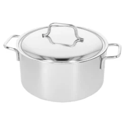 Demeyere Bratentopf mit Deckel 22 cm, 18/10 Edelstahl