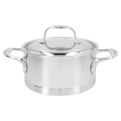 Demeyere Bratentopf mit Deckel 18 cm, 18/10 Edelstahl