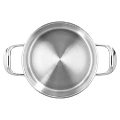 Demeyere Bratentopf mit Deckel 18 cm, 18/10 Edelstahl