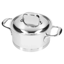 Demeyere Bratentopf mit Deckel 18 cm, 18/10 Edelstahl