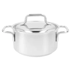 Demeyere Bratentopf mit Deckel 16 cm, 18/10 Edelstahl