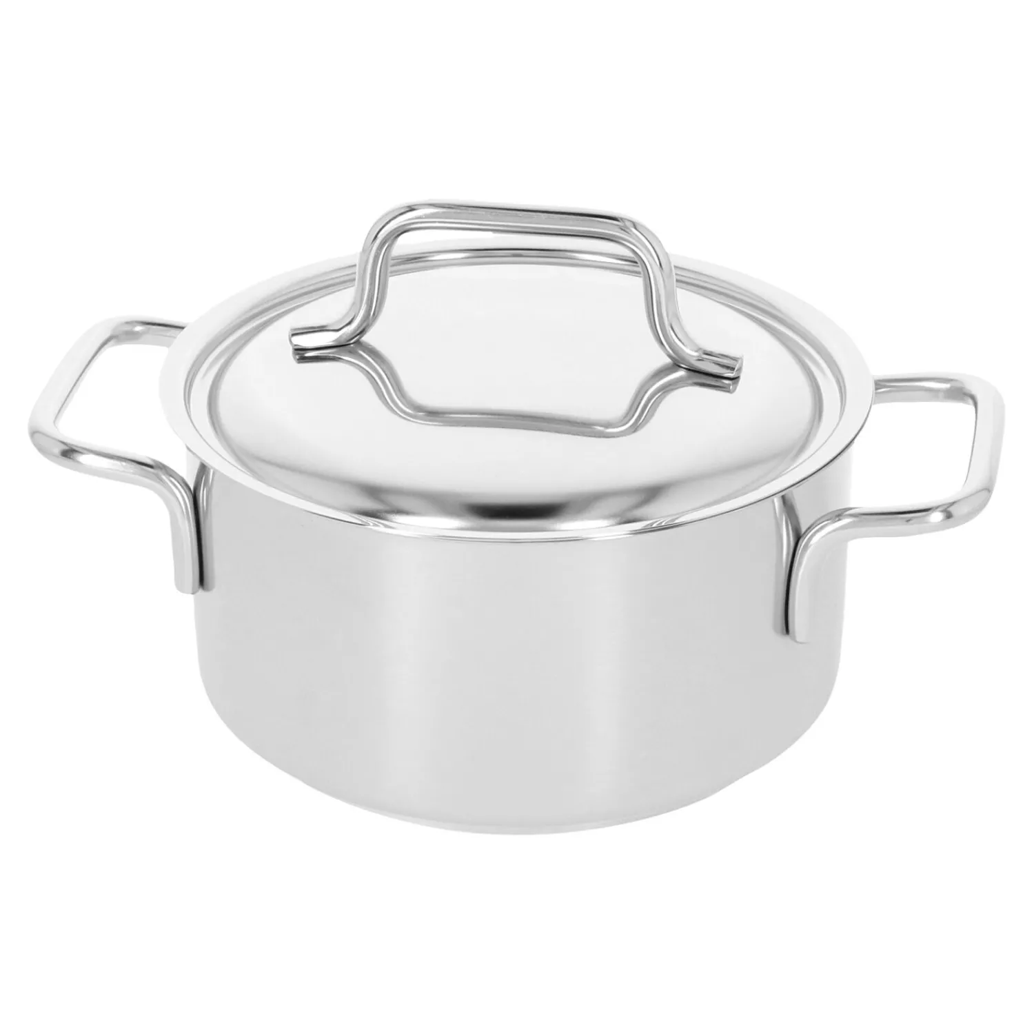 Demeyere Bratentopf mit Deckel 16 cm, 18/10 Edelstahl
