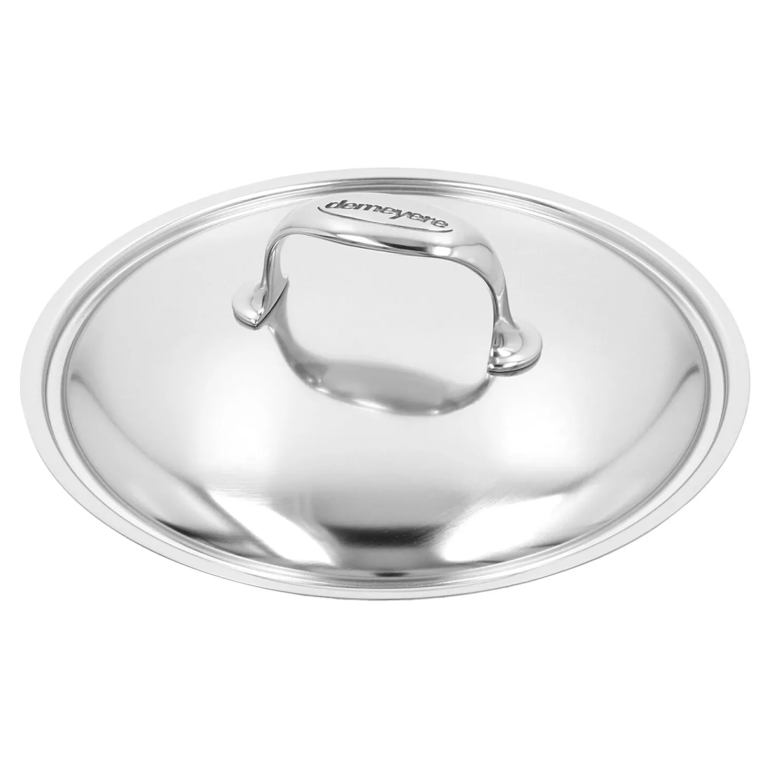Demeyere Bratentopf mit Deckel 22 cm, 18/10 Edelstahl