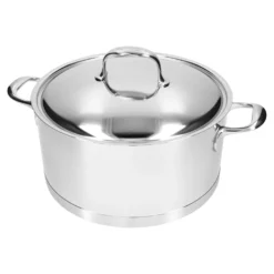 Demeyere Bratentopf mit Deckel 28 cm, 18/10 Edelstahl