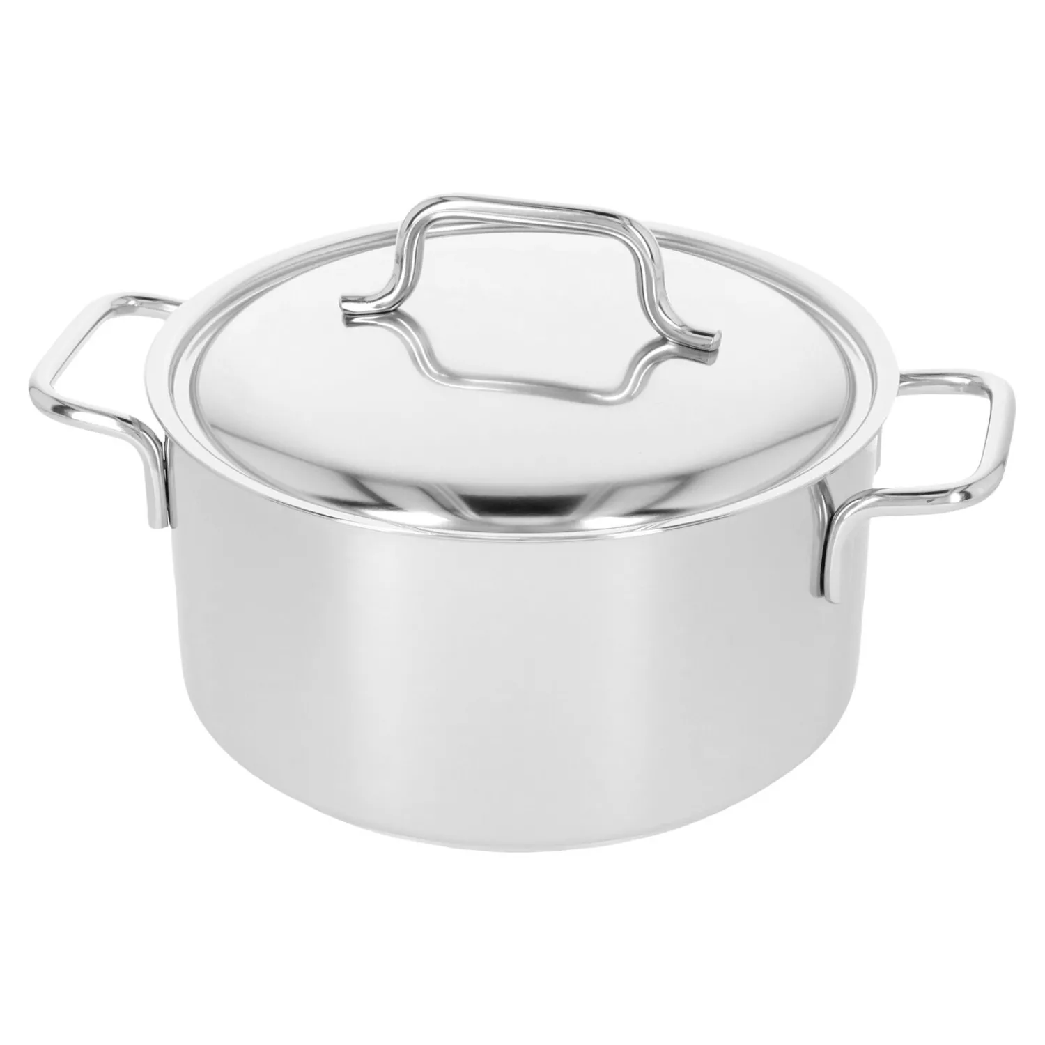 Demeyere Bratentopf mit Deckel 20 cm, 18/10 Edelstahl