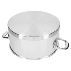 Demeyere Bratentopf mit Deckel 24 cm, 18/10 Edelstahl
