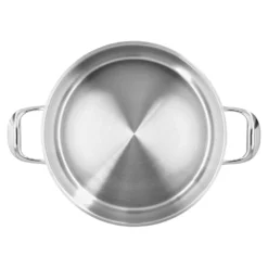 Demeyere Bratentopf mit Deckel 24 cm, 18/10 Edelstahl