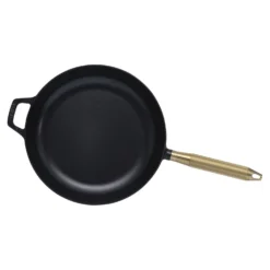 Staub Bratpfanne Buster+Punch 28 cm, rund, Schwarz, Gusseisen
