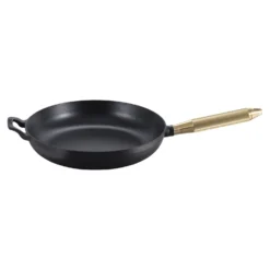 Staub Bratpfanne Buster+Punch 28 cm, rund, Schwarz, Gusseisen
