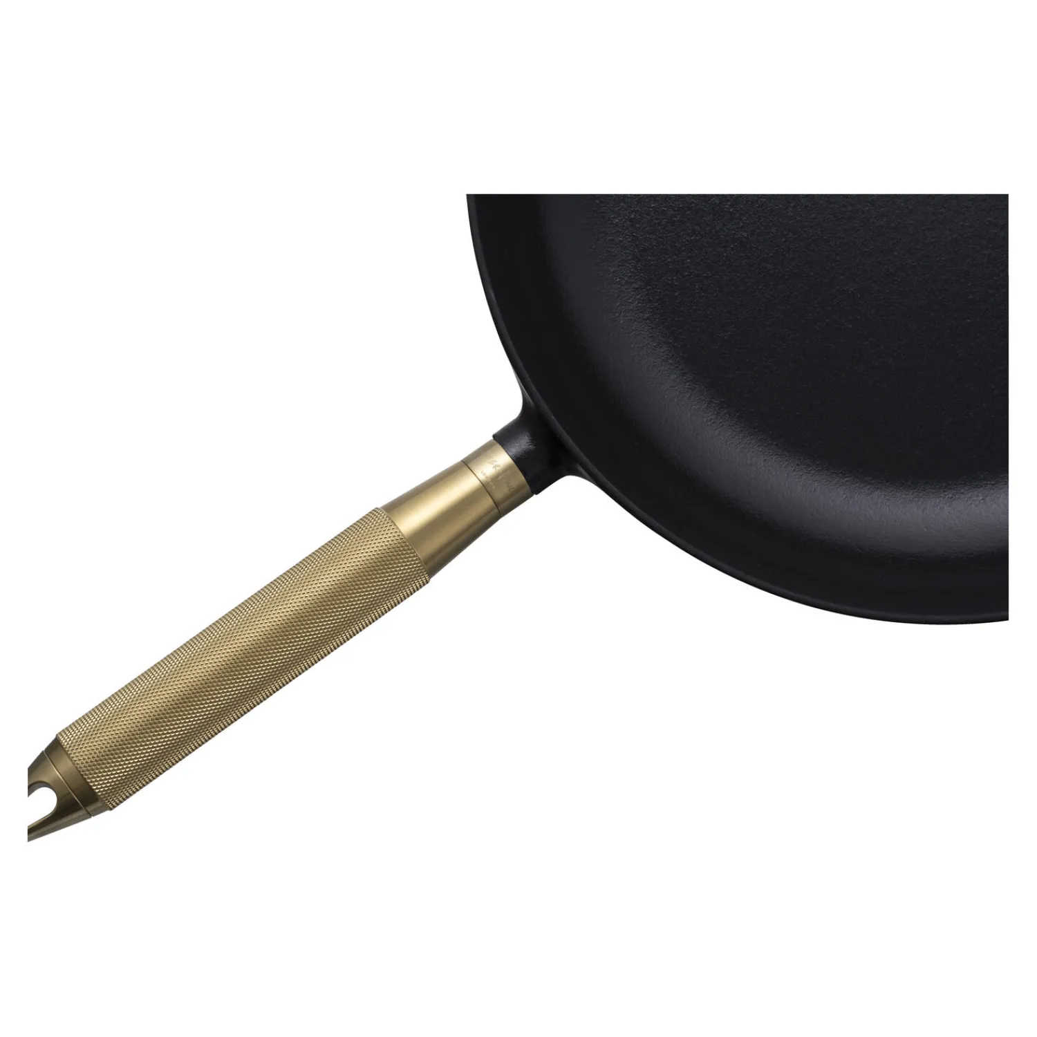 Staub Bratpfanne Buster+Punch 28 cm, rund, Schwarz, Gusseisen