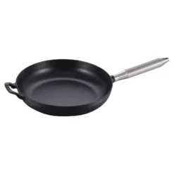 Staub Bratpfanne Buster+Punch 28 cm, rund, Schwarz, Gusseisen
