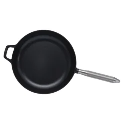 Staub Bratpfanne Buster+Punch 28 cm, rund, Schwarz, Gusseisen