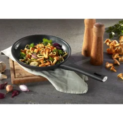 ZWILLING Bratpfanne 24 cm, Aluminium, Schwarz