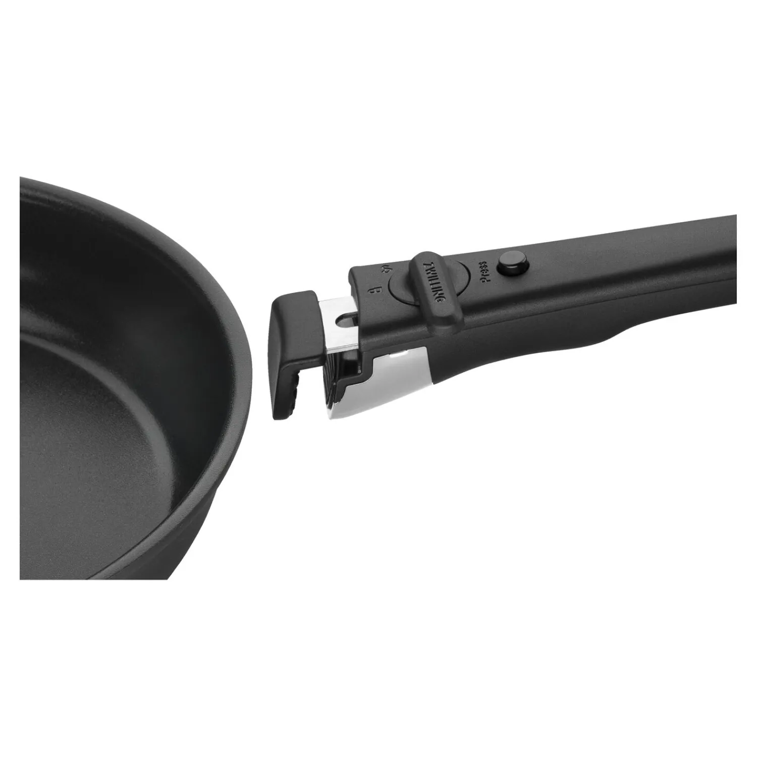 ZWILLING Bratpfanne 24 cm, Aluminium, Schwarz