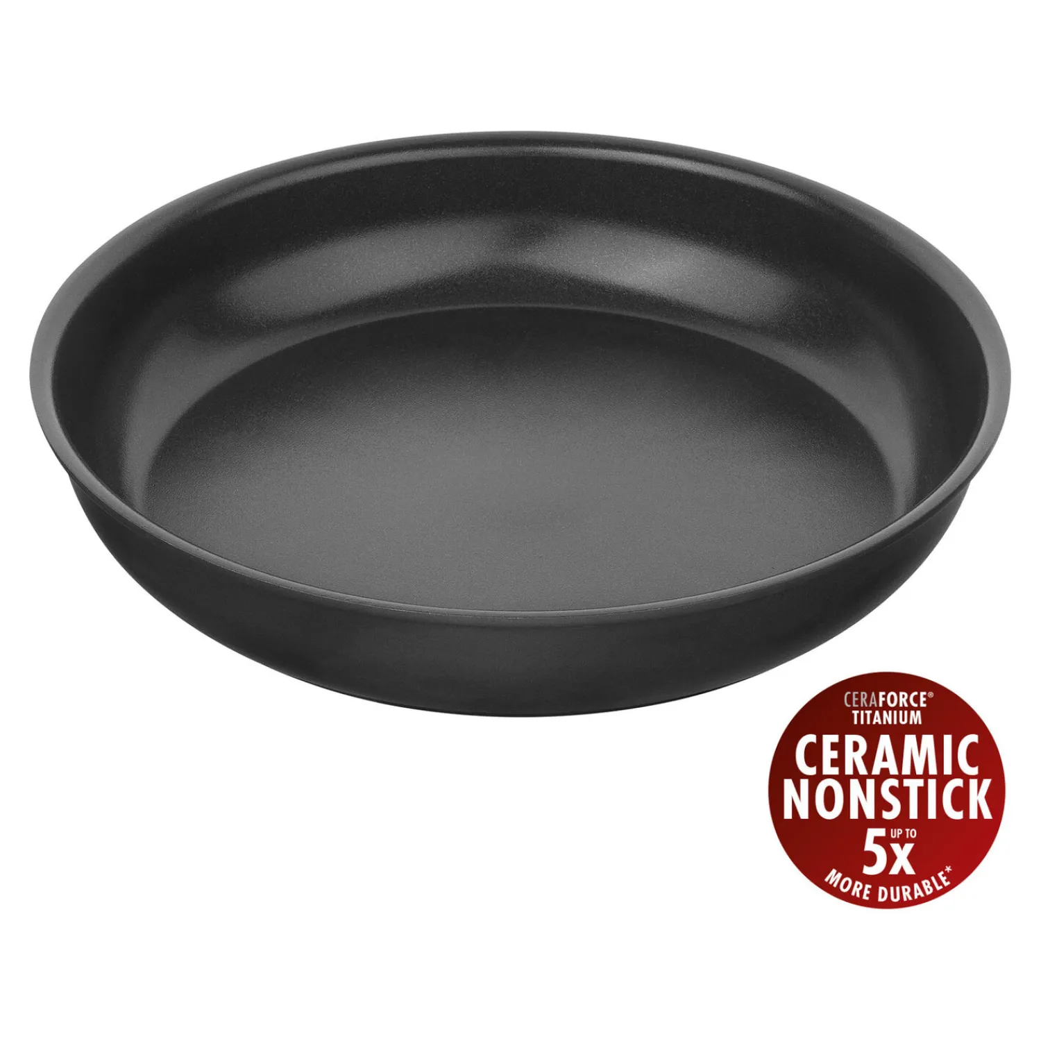ZWILLING Bratpfanne 28 cm, Aluminium, Schwarz