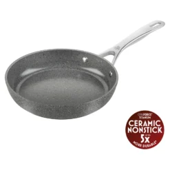 BALLARINI Bratpfanne, 24 cm, Aluminium, Titanverstärkte keramische Antihaftbeschichtung