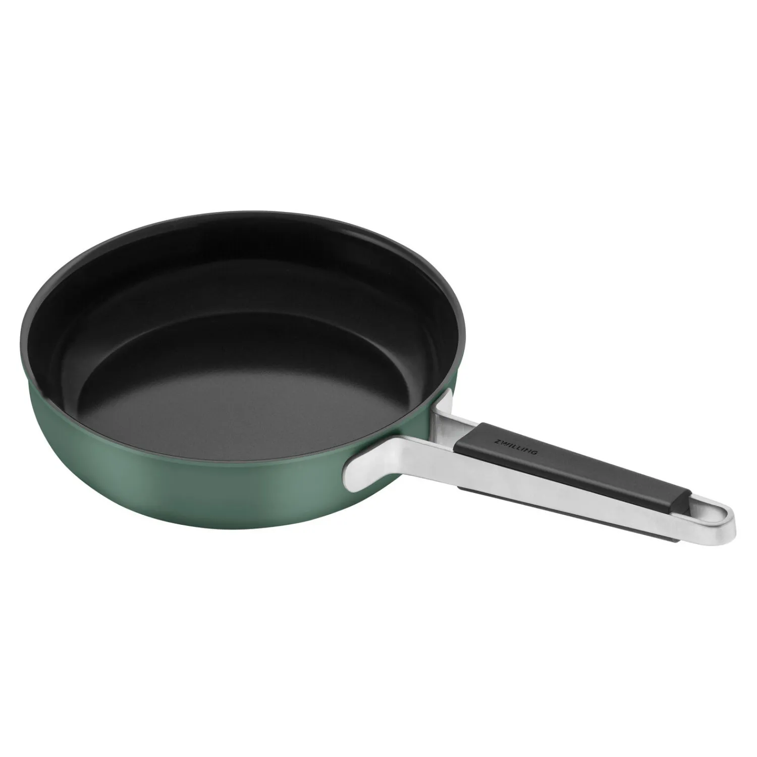 ZWILLING Bratpfanne, 24 cm, 18/10 Edelstahl, Keramische Antihaftbeschichtung