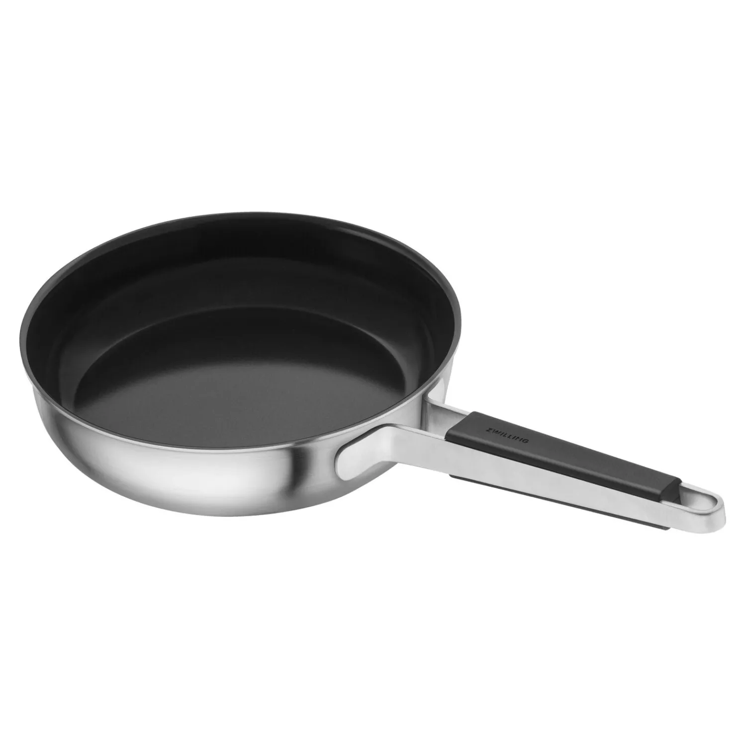 ZWILLING Bratpfanne, 24 cm, 18/10 Edelstahl, Keramische Antihaftbeschichtung