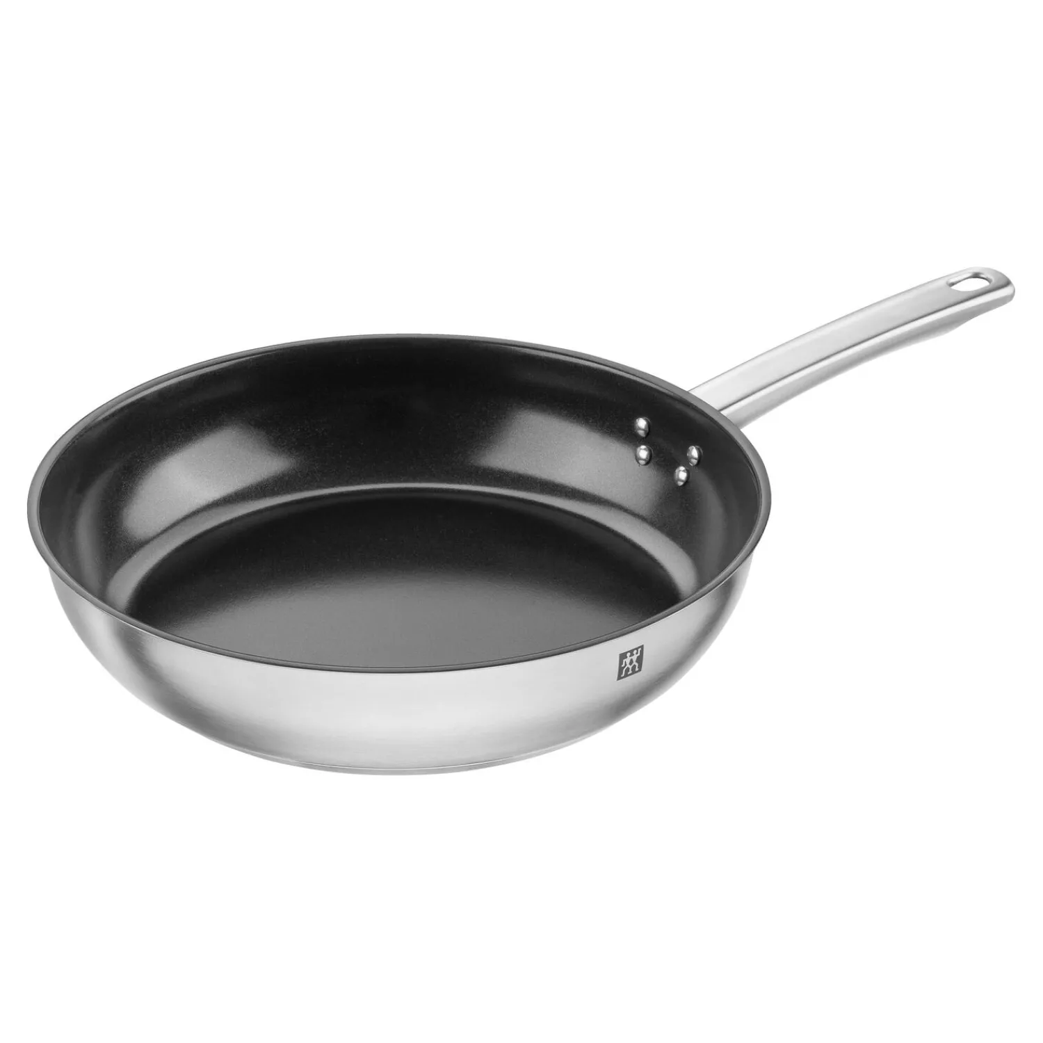 ZWILLING Bratpfanne, 28 cm, 18/10 Edelstahl, Keramische Antihaftbeschichtung