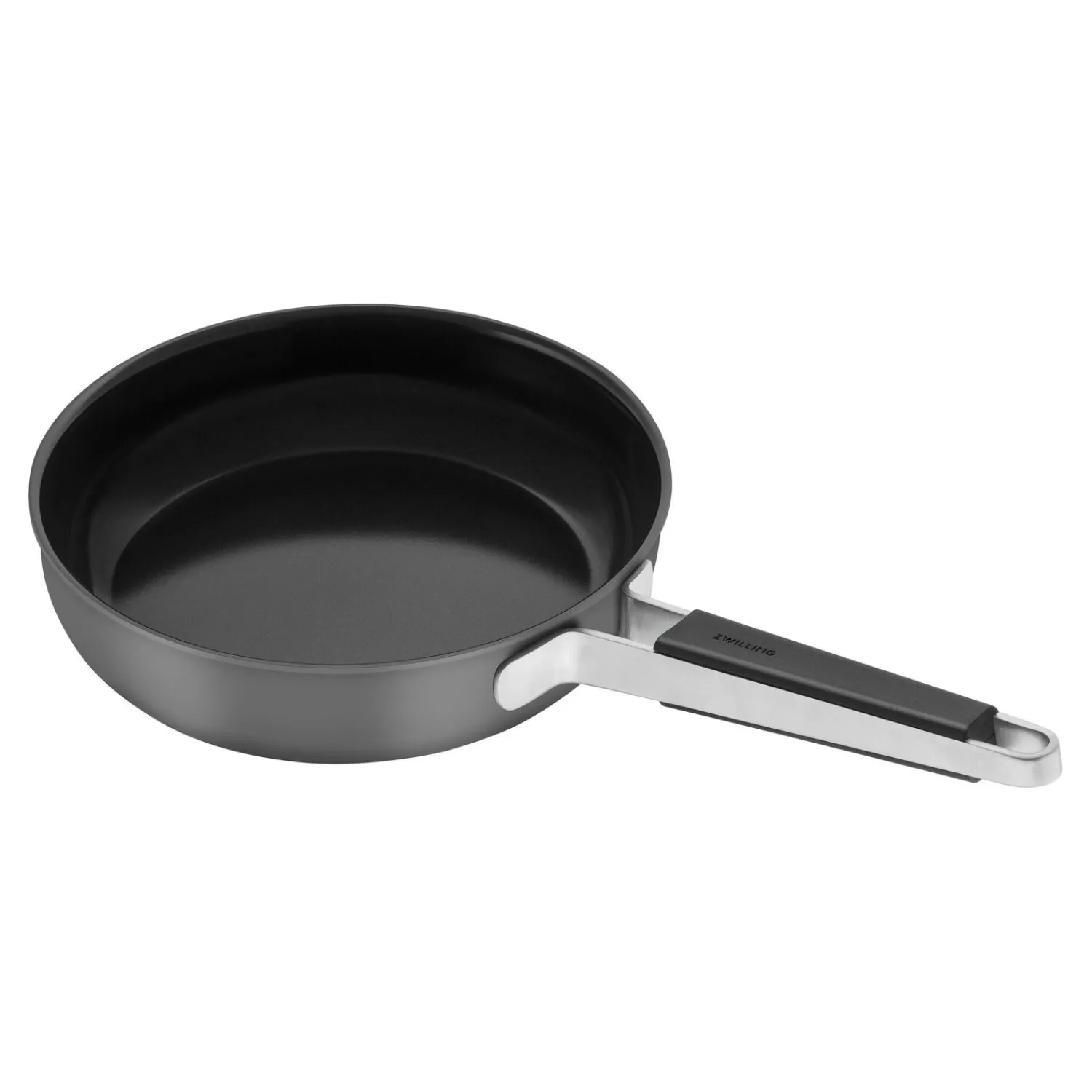 ZWILLING Bratpfanne, 24 cm, 18/10 Edelstahl, Keramische Antihaftbeschichtung