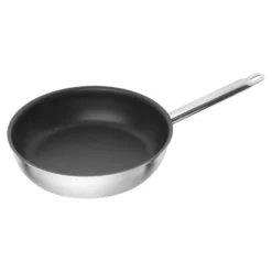 ZWILLING Bratpfanne 28 cm, 18/10 Edelstahl, Silber-Schwarz