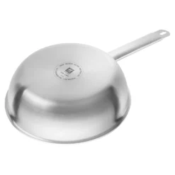 ZWILLING Bratpfanne 20 cm, 18/10 Edelstahl, Silber-Schwarz