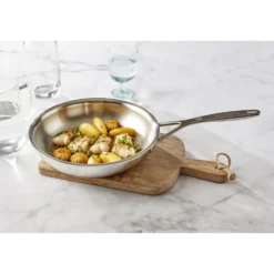 Demeyere Bratpfanne 24 cm, 18/10 Edelstahl, Silber