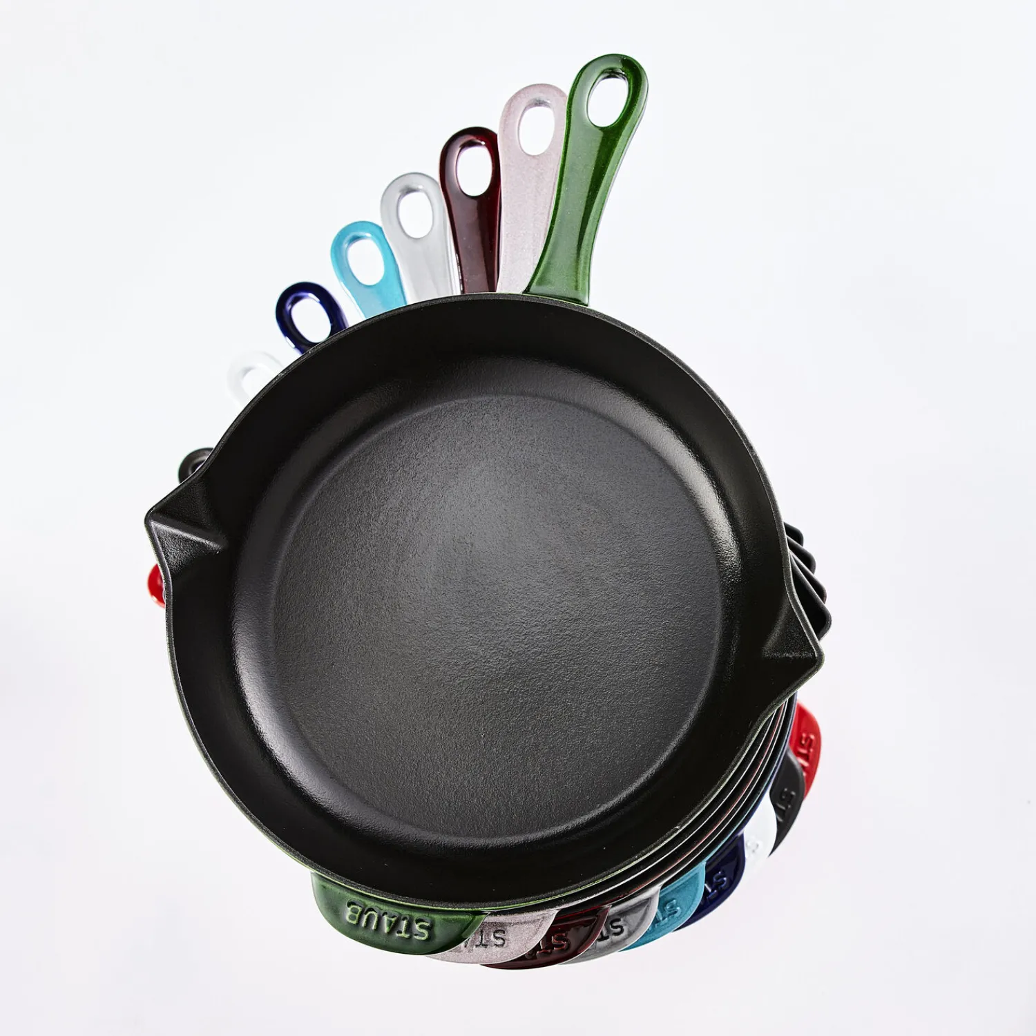 Staub Bratpfanne 26 cm, rund, , Gusseisen