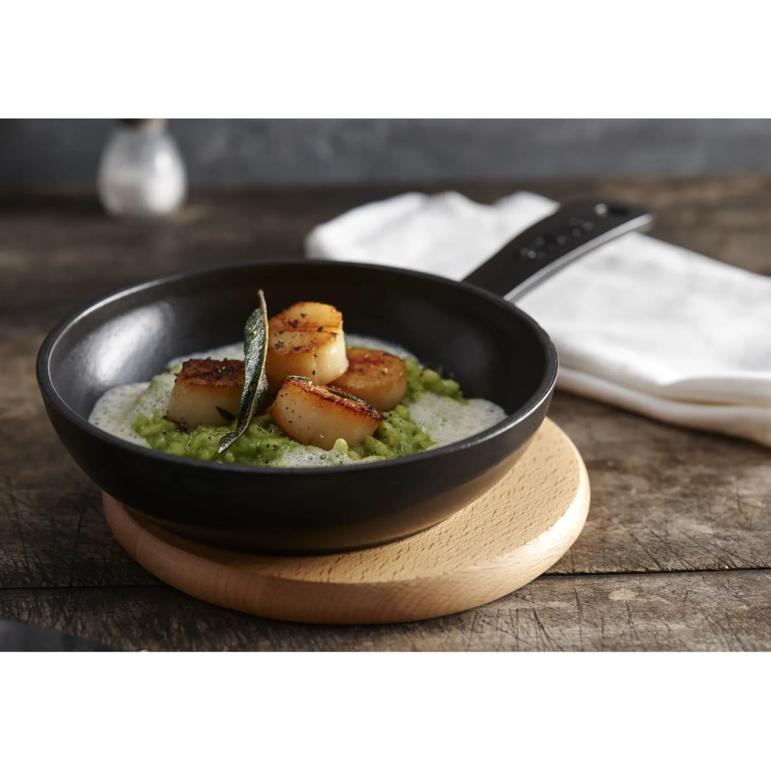 Staub Bratpfanne 16 cm, rund, , Gusseisen