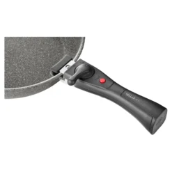 BALLARINI Bratpfanne mit Griff, 24 cm / 2-tlg, Aluminium, Keramische Antihaftbeschichtung