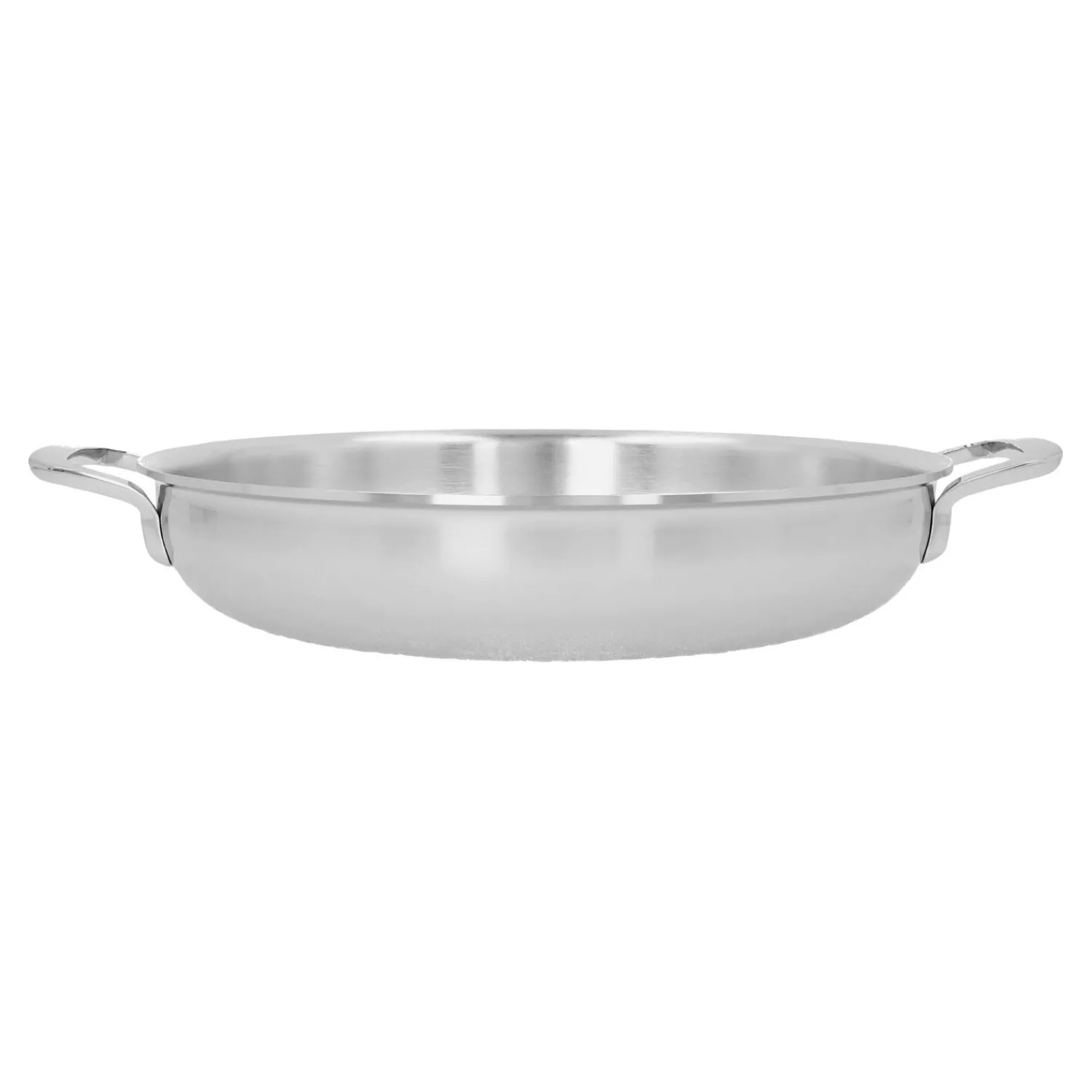 Demeyere Bratpfanne mit 2 Griffen 28 cm, 18/10 Edelstahl, Silber