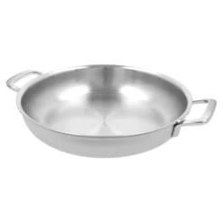 Demeyere Bratpfanne mit 2 Griffen 28 cm, 18/10 Edelstahl, Silber
