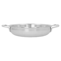 Demeyere Bratpfanne mit 2 Griffen 24 cm, 18/10 Edelstahl, Silber
